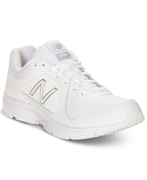 Lyst - New Balance Men'S 411 Walking Sneakers From Finish Line in White ...