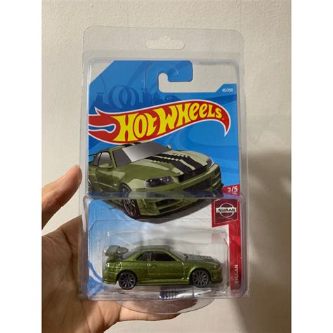 Jual TERMURAH Hot Wheels Fast And Furious FF FnF Nissan Skyline GT R R34 Biru Premium Fast