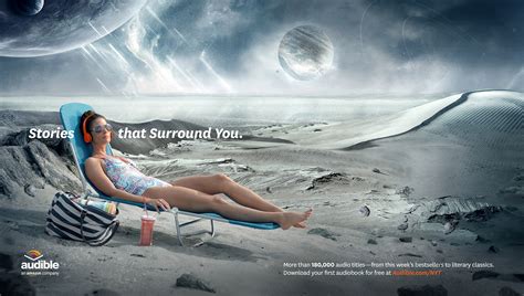 Audible Stories That Surround You Behance