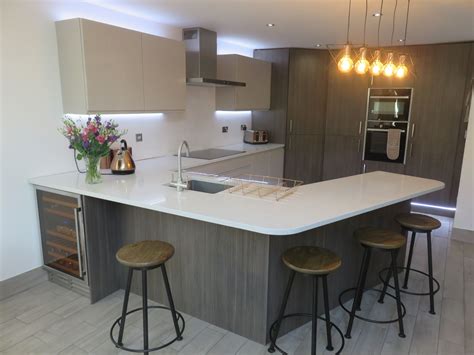 Stylish Modern Kitchen Fitted In Stourbridge The Gallery Fitted