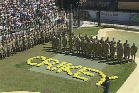 Steve Irwin Funeral | ... packed the Australia Zoo Crocoseum for the ...