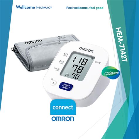 Omron Hem T Upper Arm Automatic Blood Pressure Monitor With