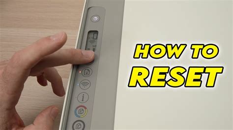 HP Deskjet 2700e 2752e 2710e Printer How To Reset Restore YouTube