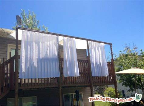 DIY Deck Awning: Made By Marzipan