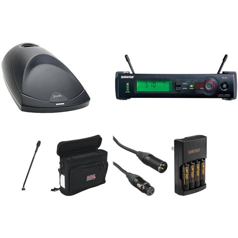 Shure Slx Wireless Gooseneck Microphone Kit J Mhz