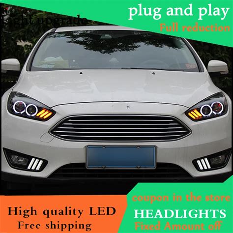 Car Styling Head Lamp Case For Ford Focus Mk Headlights Led