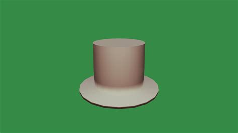 simple object  top hat    model  andersonjohnd