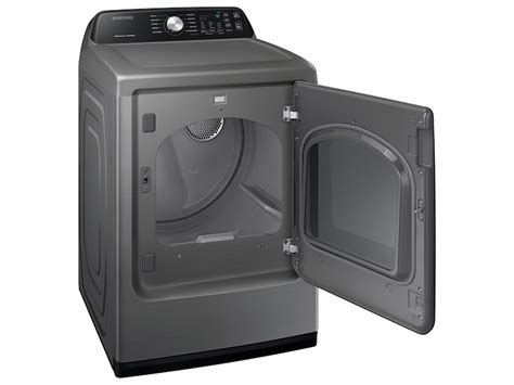 74 Cu Ft Electric Dryer With Sensor Dry In Platinum Dryers