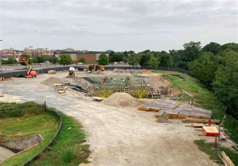 City: Potomac Yard Metro Station Construction on Track | ALXnow