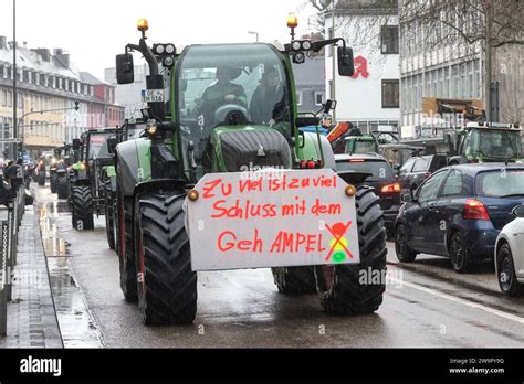 Gro Demo In Der Siegener Innenstadt Landwirte Handwerker Und