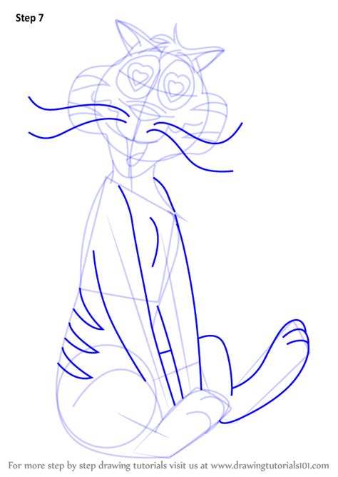 How To Draw Jaune Tom From Gay Purr Ee Gay Purr Ee Step By Step Drawingtutorials