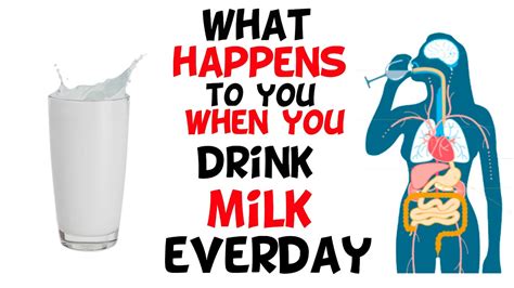 What Happens To You When You Drink Milk Every Day Youtube