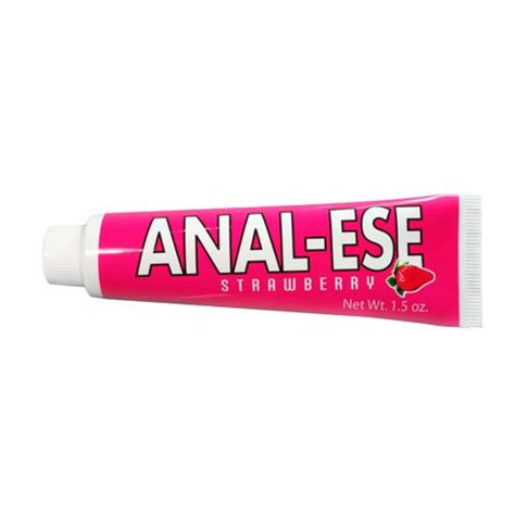 Lubricante Anal Sabor A Fresa Base Agua Divino Placer