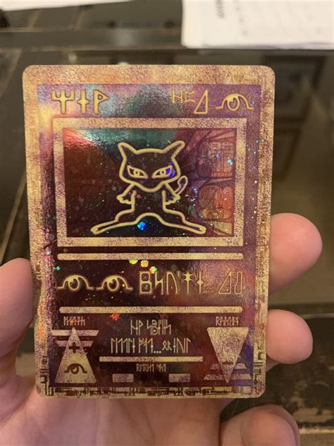 Mavin Ancient Mew Holo Movie Promo Pokemon Card