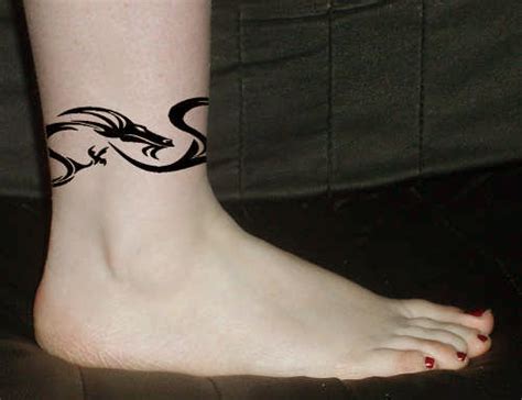 Tatouages Chevilles Tribal Modèles Et Exemples