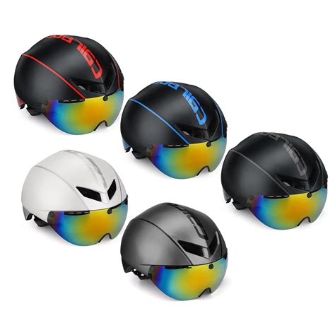 cairbull aero-r1 road cycling bike helmet racing bicycle safety goggles ...