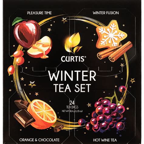 Чай черный «Curtis» Winter Tea Set, 24 пакетика, 38.4 г купить в Минске ...