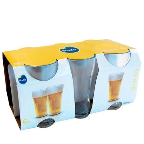 Conjunto 6 Copos Chopp 200ml Nadir Boteco Nadir Figueiredo Copos