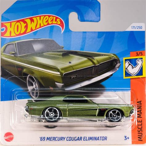 Hot Wheels 69 Mercury Comet Cougar Eliminator Mania Muscular Etsy
