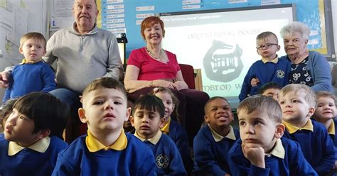 Gateshead Care Home Residents Visit Primary School To Share Folklore