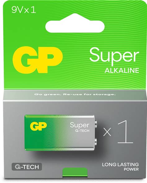 GP Super Alkaline 9V-batteri 1-pack