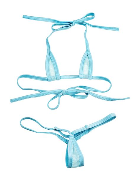 Buy Women S See Thru Smallest Teardrop G String Bikini Online At