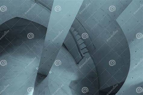 high angle shot  gray staircases   kitaro nishida memorial