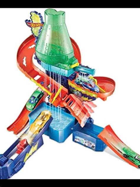 Pista Hot Wheels Estação Cientifica Mattel Brinquedo Mattel Usado 85536678 enjoei