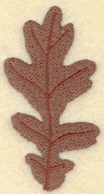 Brown Oak Leaf Machine Embroidery Design Embroidery Library At