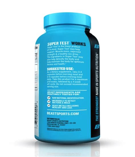 Beast Super Test Review Is This Testosterone Booster Effective