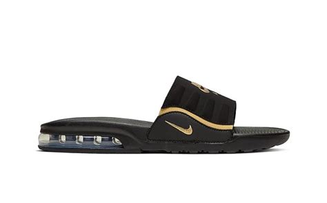 Nike Air Max Camden Slides Black Gold Frossh