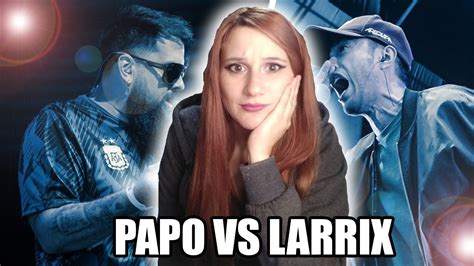 Esto Es Legal Papo Vs Larrix Reaccion Final Fms Argentina Youtube