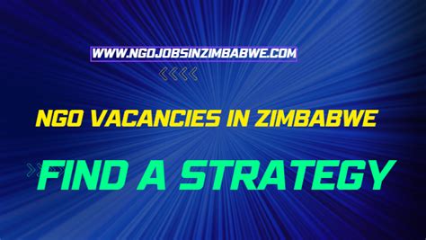 NGO Jobs in Zimbabwe 2023/2024 || Top 100+ NGO Vacancies in Zimbabwe