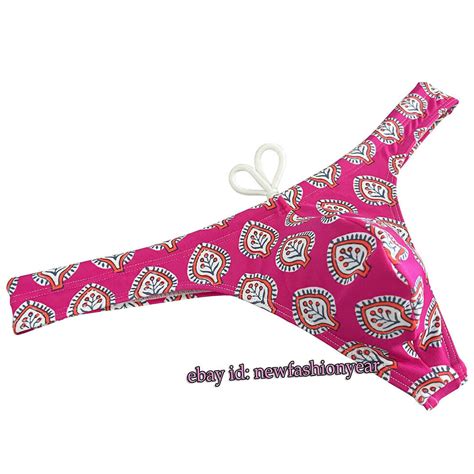 Fashion Men Swimwear Bulge Pouch Swim Thong Beach Surfing Swimsuit Bikini Trunks Ebay