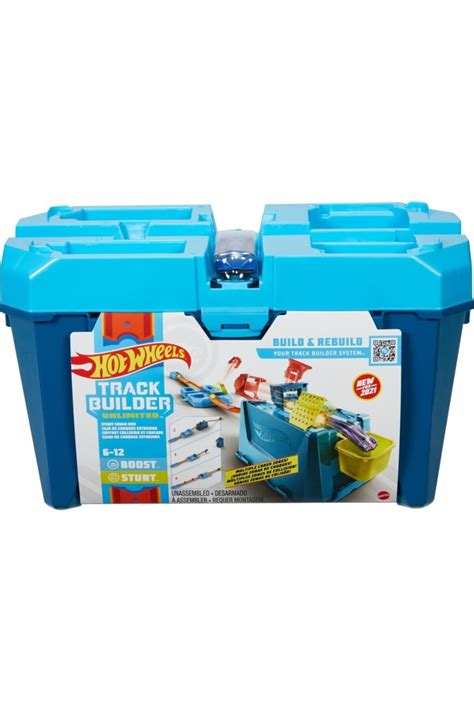 HOT WHEELS Track Builder Unlimited Akrobatik Çarpışma Seti Yapı Malzemesi Ve Adet