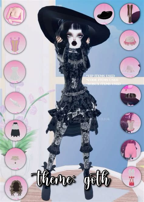 goth theme dress  impress traditional goth dress  impress goth