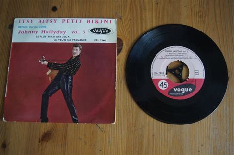Johnny Hallyday Itsy Bitsy Petit Bikini Ep Variante Eur Picclick Fr