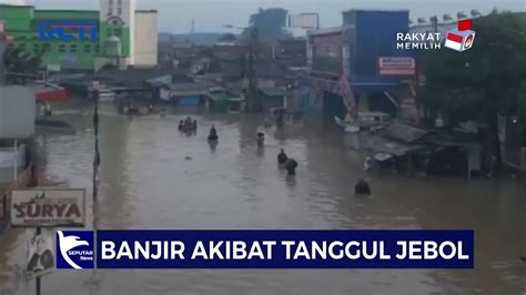 Full Ribuan Rumah Di Dayeuhkolot Terendam Banjir Akibat Tanggul Jebol