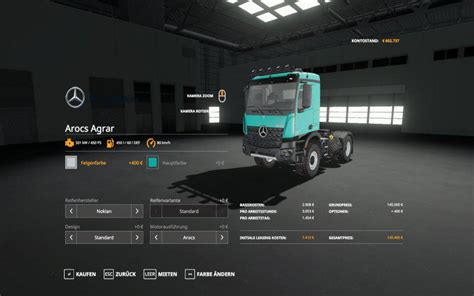 Mercedes Arocs Agrar V1 0 0 0 FS19 Landwirtschafts Simulator 25 Mods