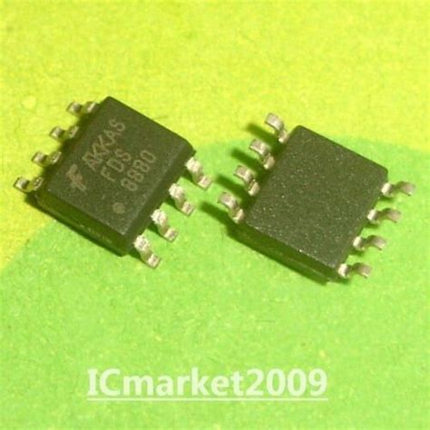 50 PCS FDS8880 SOP-8 FDS 8880 SMD N-Channel PowerTrench Mosfet ...