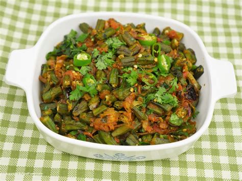 Masala Bhindi Okra Food Fusion