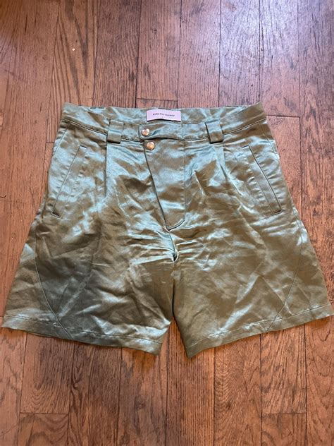 Kiko Kostadinov Kiko Kostadinov Tulcea Satin Shorts Grailed