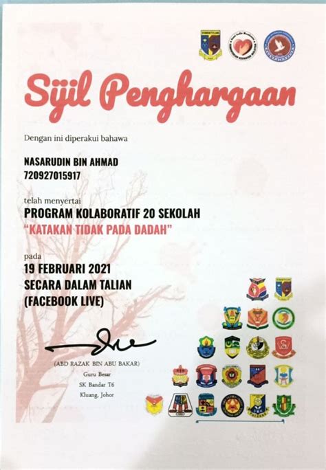 Poster Katakan Tidak Pada Dadah Katakan Projects Photos Videos Logos