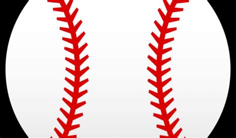 Baseball Laces Vector Free At Collection Of Baseball