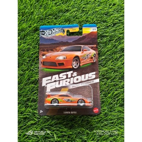 Jual Pcs Hot Wheels Fast Furious Brian O Conner Toyota Supra Oren Orange Pcs Shopee