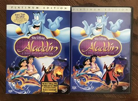 Disneys Aladdin 2 Disc Special Edition Platinum Edition Dvd Robin