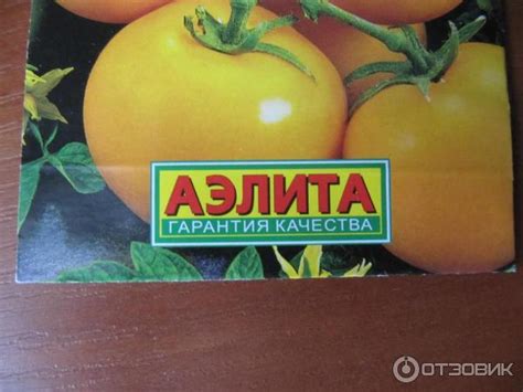 Отзыв о Семена томата Аэлита "Золотая Андромеда" | Помидоры с высоким ...