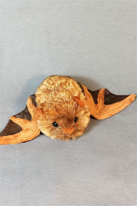 Bat Plush Eastern Red Bat Cute Plush - Etsy UK
