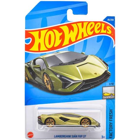 Xe mô hình Hot Wheels Lamborghini Sian FKP 37 xanh Shopee Việt Nam