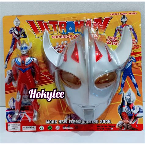 Jual Mainan Topeng Ultraman Dan Robot Set Action Figure No R129